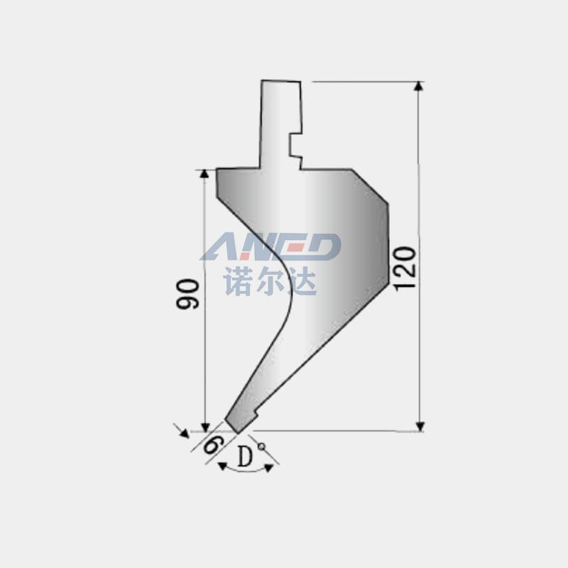 Bending machine mold